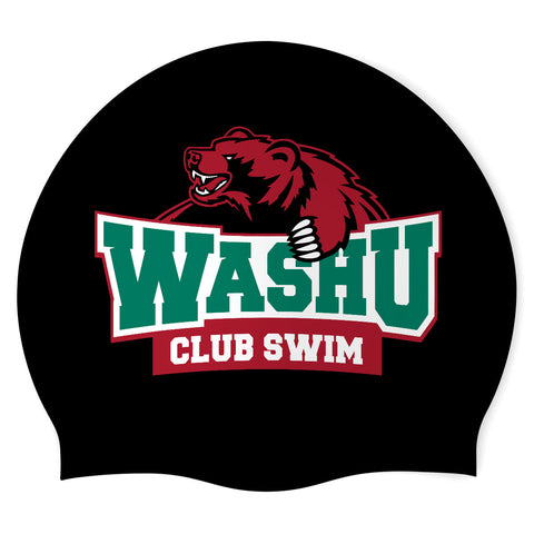 Washu Club Swim - Swimoutlet PO22787837 (BLK/3) - Custom Silicon Swimcap