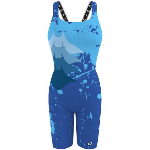 Blue Devils - Classic Strap Long Knee Women Jammer