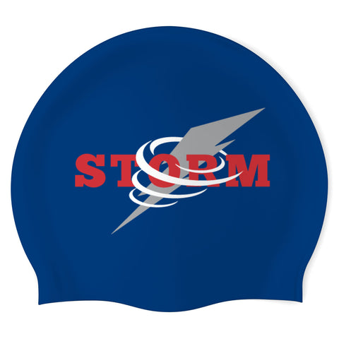 South Elgin Storm - Swimoutlet PO22951216 (NAV/3) - Custom Silicon Swimcap