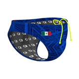Mexico WP Blue - Waterpolo Brief Swimsuit