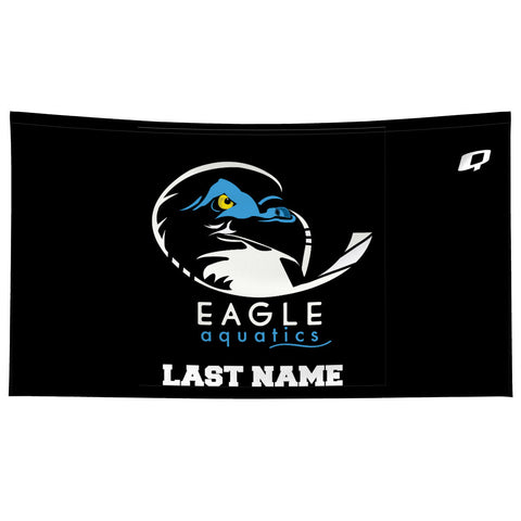 Eagles Aquatics black 21 - Quick Dry Towel