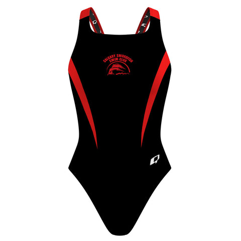 Calgary Swordfish - Team Aquatic - Classic Strap Swimsuit