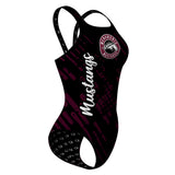 Menomonie Mustangs - Classic Strap Swimsuit