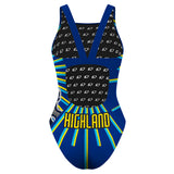 Highland Rams Comic - Classic Strap Swimsuit
