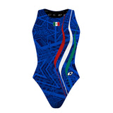 Mexico WP Blue - Women Waterpolo Swimsuit Classic Cut