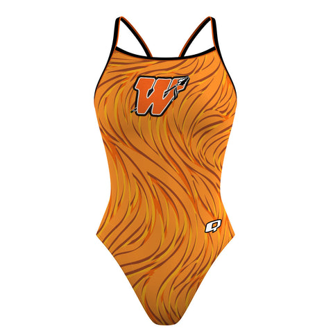 waukon skinny 1 - Skinny Strap Swimsuit