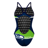 Seattle Seahawks - Skinny Strap Swimsuit