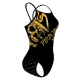 Piratas Gold Luci - Skinny Strap Swimsuit