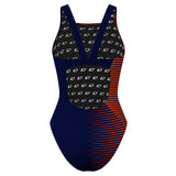classic orange - Classic Strap Swimsuit