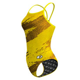 Doodle yellow - Skinny Strap