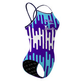 Red Deer Synchro - Skinny Strap Swimsuit