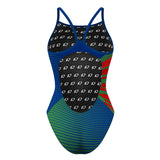 Nicoya 2024 Azul v1.1 - Skinny Strap Swimsuit