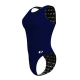 AnaLu - Solid Navy - Size 28 - Women's Waterpolo Swimsuit Cheeky Cut