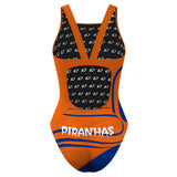 Regina Piranhas - Classic Strap Swimsuit