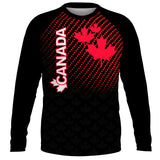Canadian UWH 2023 black - Loose Fit UPF50+ Long Sleeve Rash guard
