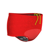 Marvi red drag 1 - Mesh Drag Swimsuit