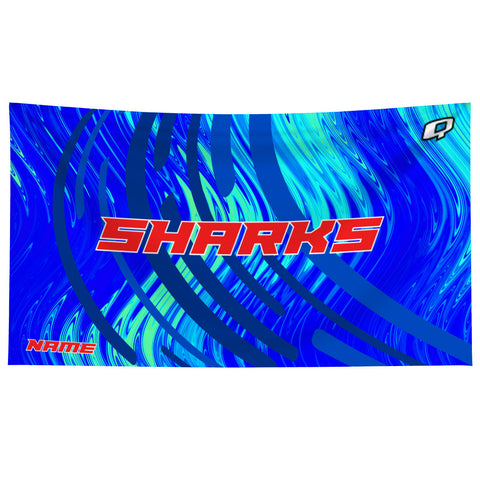 Sharks - Microfiber Swim Towel