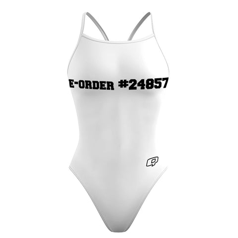 Narval Sauvetage - TAS - Skinny Strap Swimsuit