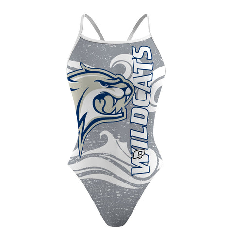 UNH Wildcats 22 - Sunback Tank Swimsuit