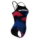 TRI CHI WALK AND RUN Dolphin - Skinny Strap Swimsuit