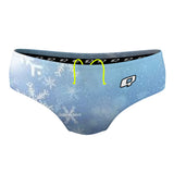 blue snowflake brief 1 - Classic Brief Swimsuit