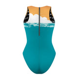 Moonlight WP FV - Women Waterpolo Swimsuit Classic Cut