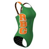 RBG Gilker E. Kare RBG text wave - Classic Strap Swimsuit