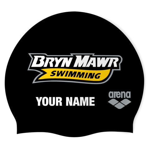 Bryn Mawr College Swimming - Swimoutlet PO22910717 (BLK/3) - Custom Silicon Swimcap