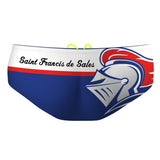 St. Francis de Sales HS with number - Classic Brief Swimsuit