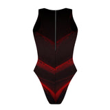 shabbona1 - Women's Waterpolo Reversible Swimsuit Cheeky Cut