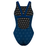 Strathmore Silver Sharks - Classic Strap Swimsuit