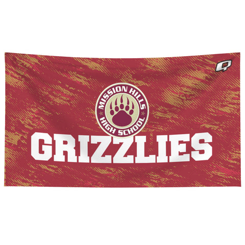 Mission Hills Grizzlies 2023 FV - Microfiber Swim Towel