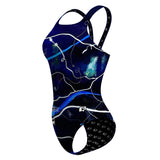 Red deer Marlins - Classic Strap Swimsuit