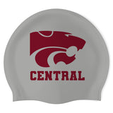 Central - Swimoutlet PO22722013 (SILVER/1) - Custom Silicon Swimcap