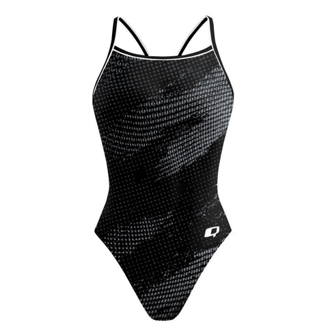 Doodle Black - Skinny Strap