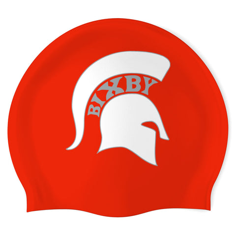 Bixby HS - Swimoutlet PO22997443 (RED/2) - Custom Silicon Swimcap