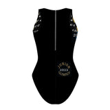 Kern Premiere WP gold cream 2 - Women Waterpolo Swimsuit Classic Cut
