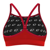 RFTC River Front GUARD Red FV - Classic Sports Bikini Top