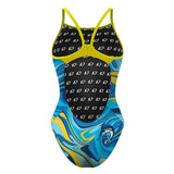Moraga Valley Pool Swim Team (MVP) FV - Skinny Strap Swimsuit