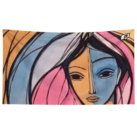 Valverde Azul-Rosa - Microfiber Swim Towel