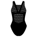 Johnnie Means Aquatics Tigersharks FV1   - Classic Strap Swimsuit