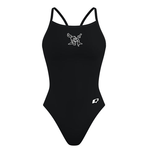VC Pirates - Solid Skinny Strap Swimsuit