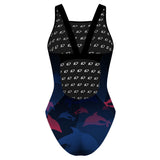 Brentwood Dolphin Swim Team FV - Classic Strap Swimsuit