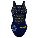 Hampton Dolphins - Classic Strap Swimsuit