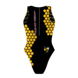 Oxnard HS GWP 23 with Name - Women's Waterpolo Swimsuit Cheeky Cut