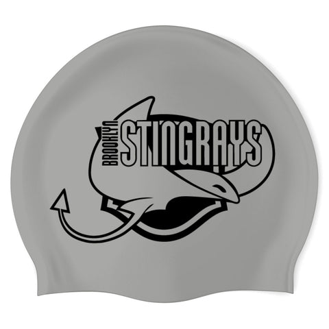 Brooklyn Stingrays - Swimoutlet PO22757508 (Silver/1) - Custom Silicon Swimcap