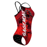 Sagemont School 2 - Skinny Strap Swimsuit