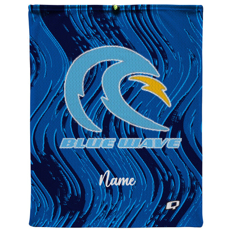 Blue Wave Mesh Bag 1 - Mesh Bag