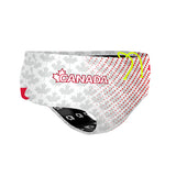 Canada UWH White FV - Classic Brief Swimsuit