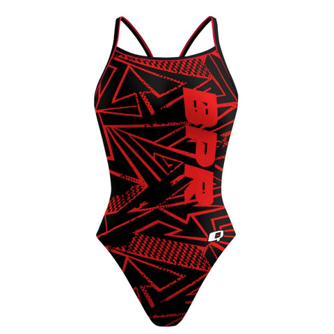 BPR skinny5 red no fish - Skinny Strap